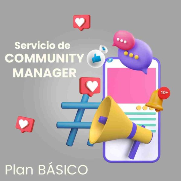 Servicio de Community Manager - Plan Básico